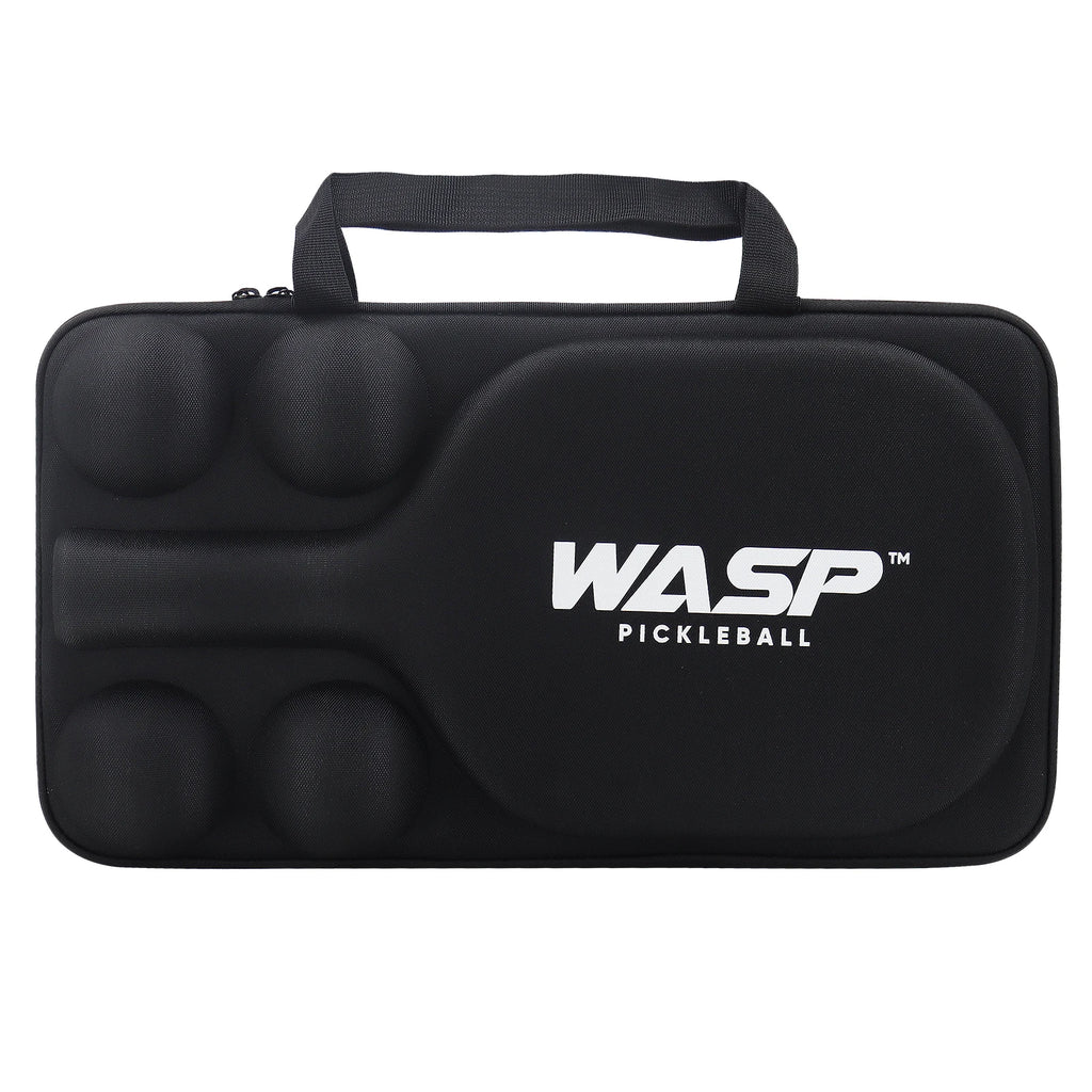 Unisex USAPA Compliant Pickleball Paddles Set with 4 Pickleballs Bounce Booster Tech 2 Rackets per Set