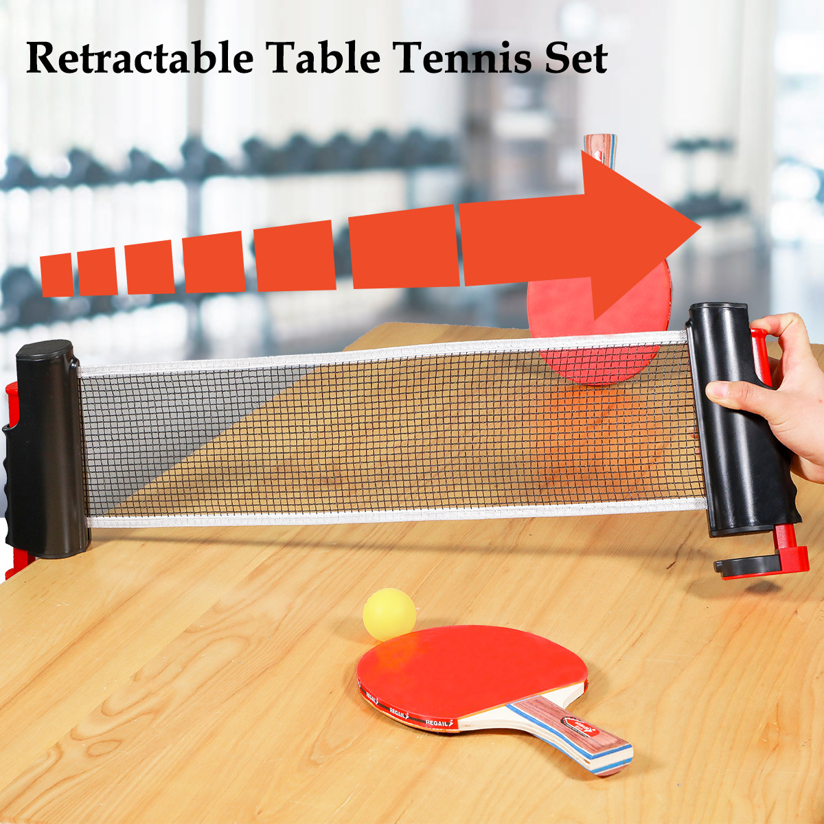 Portable Table Tennis Set