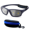 BLUE CUT Sports Protection Goggles Photochromic Lenses Safety Glasses for Basketball Pickleball and Outdoor Sports