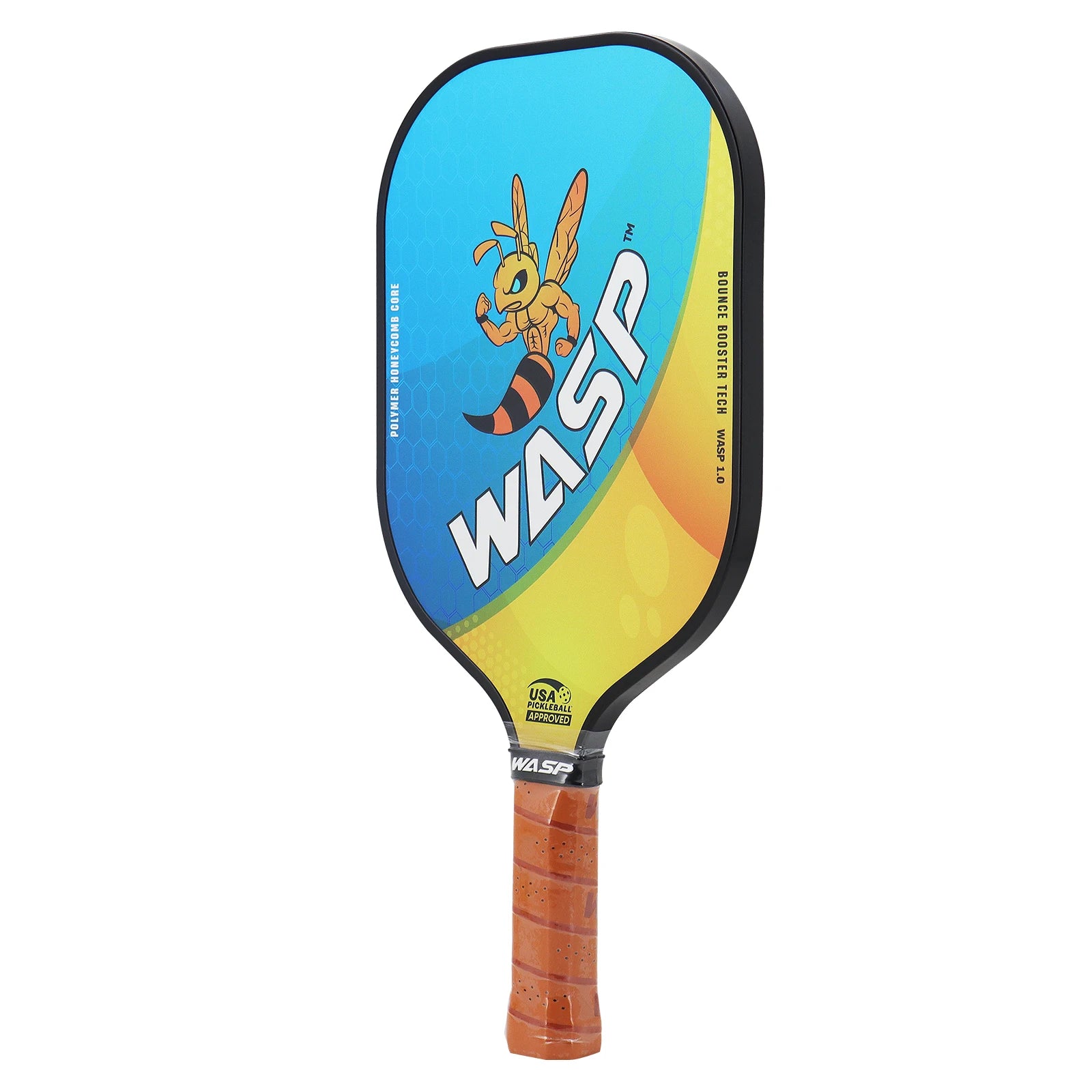 Unisex USAPA Compliant Pickleball Paddles Set with 4 Pickleballs Bounce Booster Tech 2 Rackets per Set