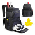 Large Capacity Pickleball Backpack with Shoe Compartment