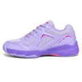 LEFUS Womens Pickleball Shoes - AMZ-P601 Non-Slip Cushioning Anti-Torque Breathable Court Shoes (P601 Lavender 9.5)