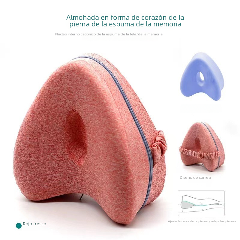 Memory Foam Knee Pillow for Yoga and Leg Support