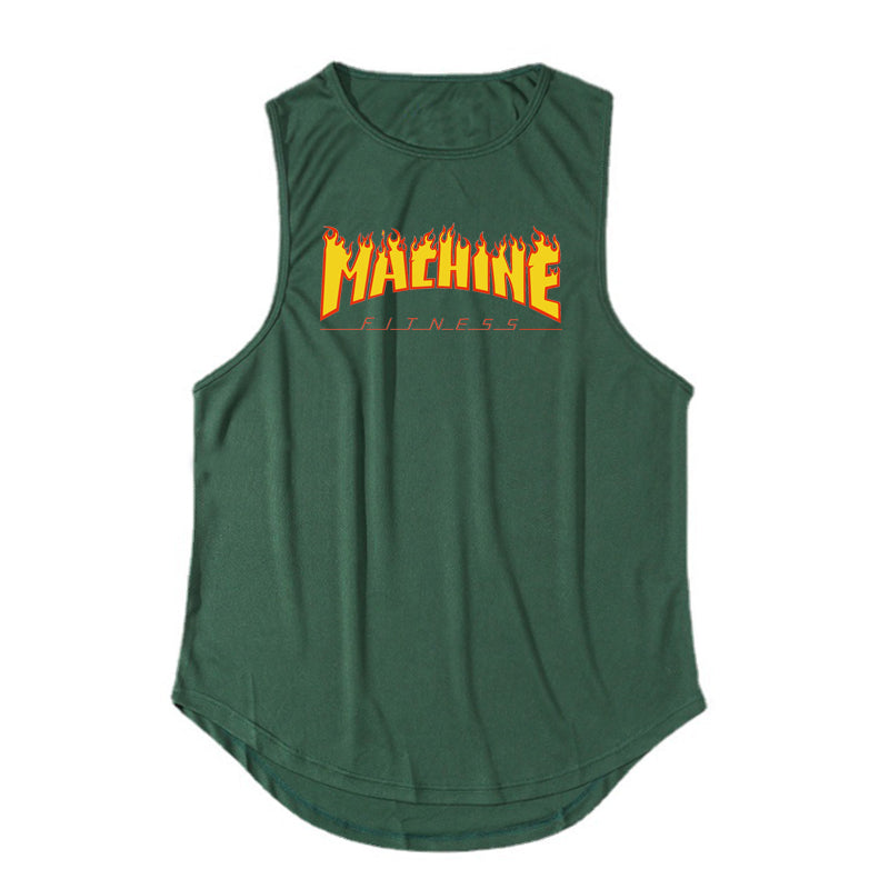 Breathable Cotton Men's Vest for Daily Gym Wear