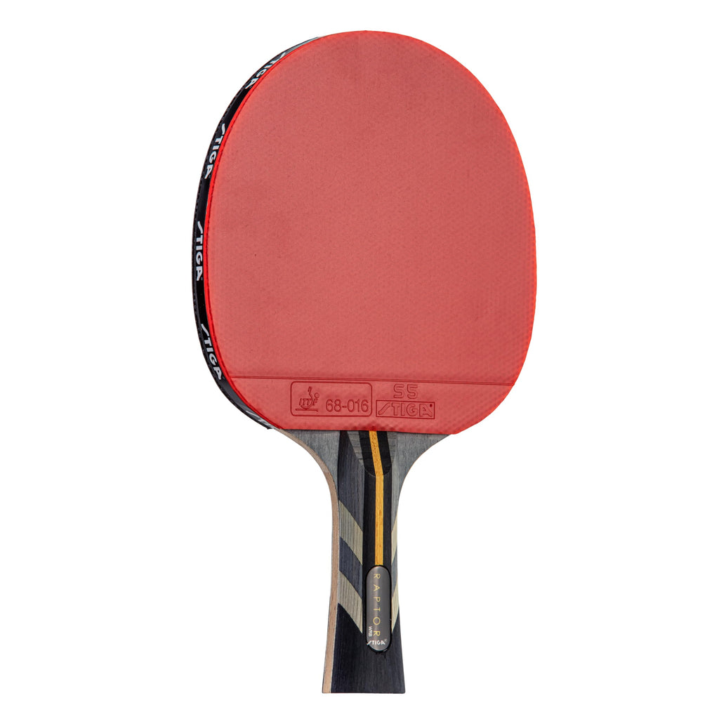 STIGA Raptor Table Tennis Racket - Tournament Level Ping Pong Paddle - ITTF Approved Rubber