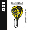 1 Pc Padel Tennis Racket Agility Non Slip Grip Beginners Racquet Physical Equipment for Kids Outdoor Garden Parent Summer Party