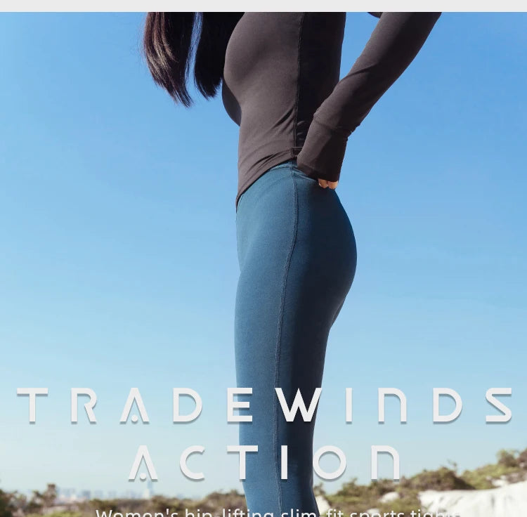 Yoga Pants for Women, Fitness Leggings, High Waist, Female Long Running Pants, Comfortable Hip Push Up Tights, Gym Clothing