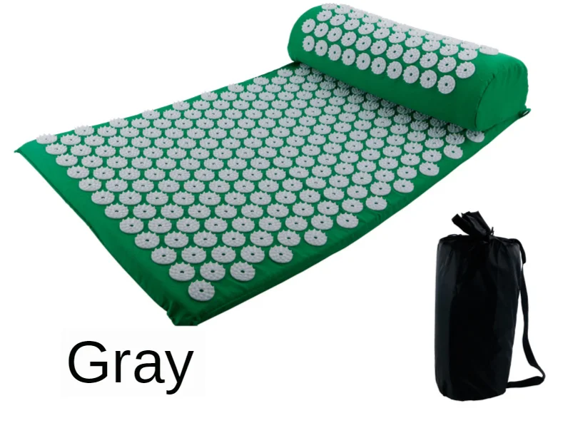 Massager Yoga Mat Cushion acupressure Massage Mat Sets Spike Fitness yoga Pilates Relieve Stress Back Pain Applicator kuznetsov