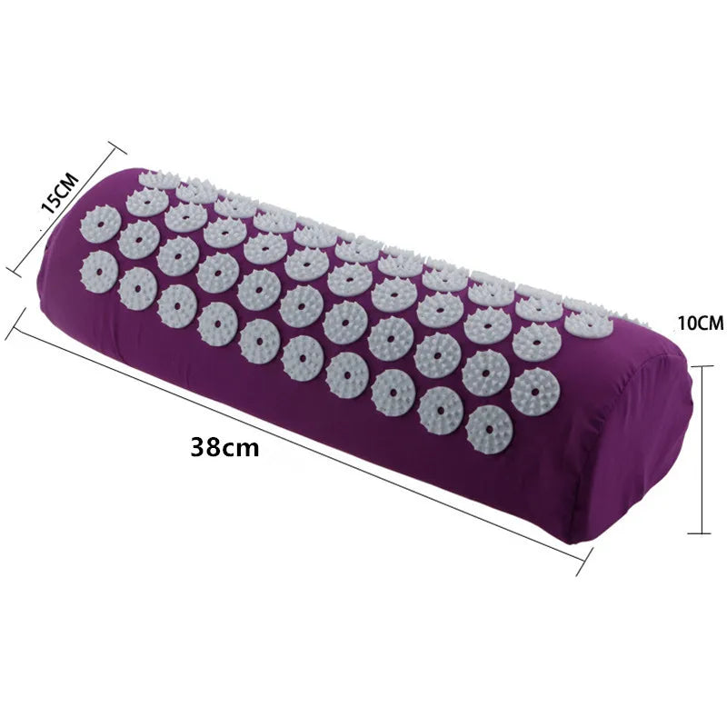 Massager Yoga Mat Cushion acupressure Massage Mat Sets Spike Fitness yoga Pilates Relieve Stress Back Pain Applicator kuznetsov