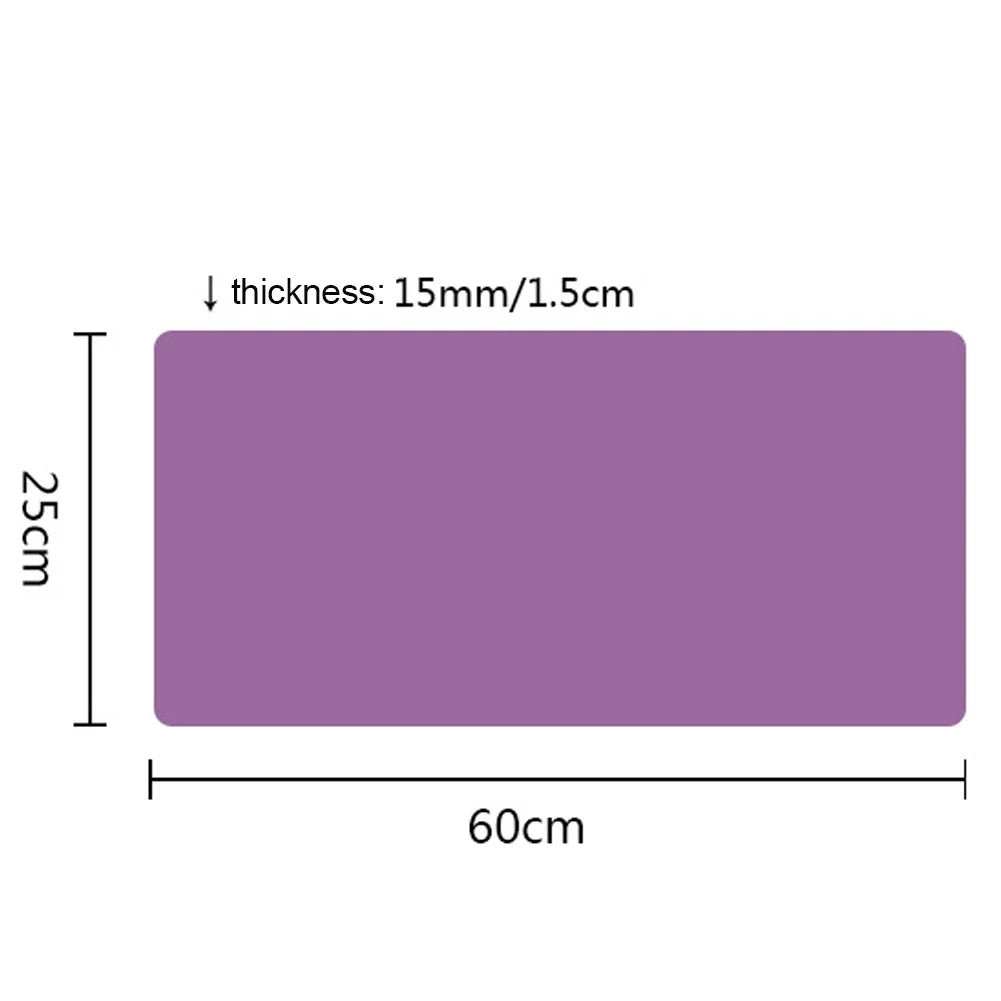Yoga Mat 15MM Thick, Non-slip Fitness Pad For Yoga Exercise Pilates Meditation Gym Extra Thicken Exercise Durable Workout Mat
