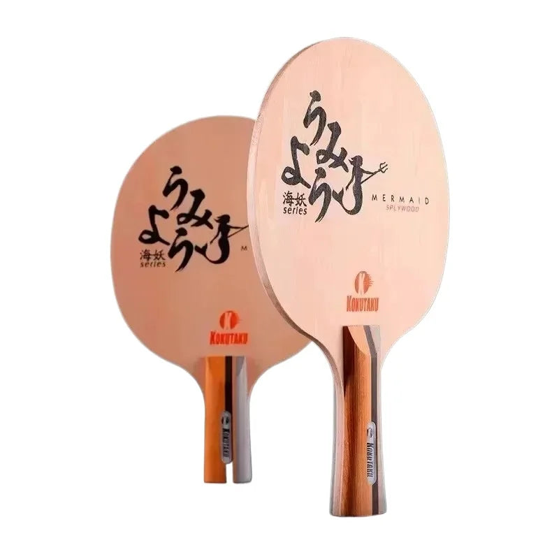 Table Tennis Blade Racket Pure Black Carbon Wood Allround  Integrated Molding Pingpong Base Board for Attack  for Player Train