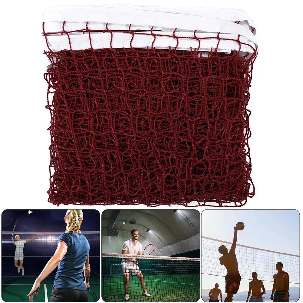 Badminton Net Polypropylene Badminton Replacement Net Easy Setup Badminton Net Replacement for Badminton Tennis Volleyball
