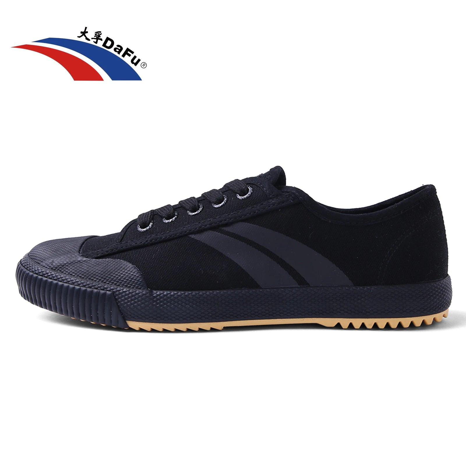 DaFu Shoes Improved Classical Sneakers Martial Arts All Balck Shoes