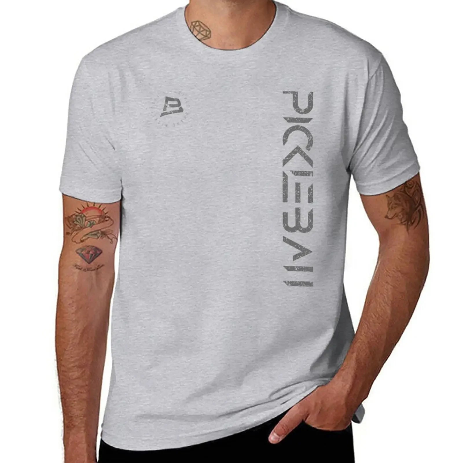 New Pickleball Vertical T-Shirt Oversized t-shirt quick-drying t-shirt sports fan t-shirts mens t shirts