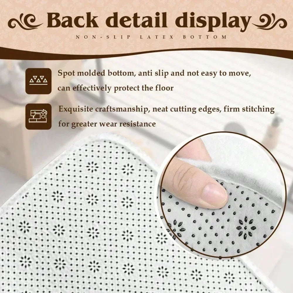 Yoga Door Mat Anti-Slip Noise Reduction Floor Mat Pilates Fitness Mat Home Floor Mat Indoor and Outdoor Carpet Home Decor