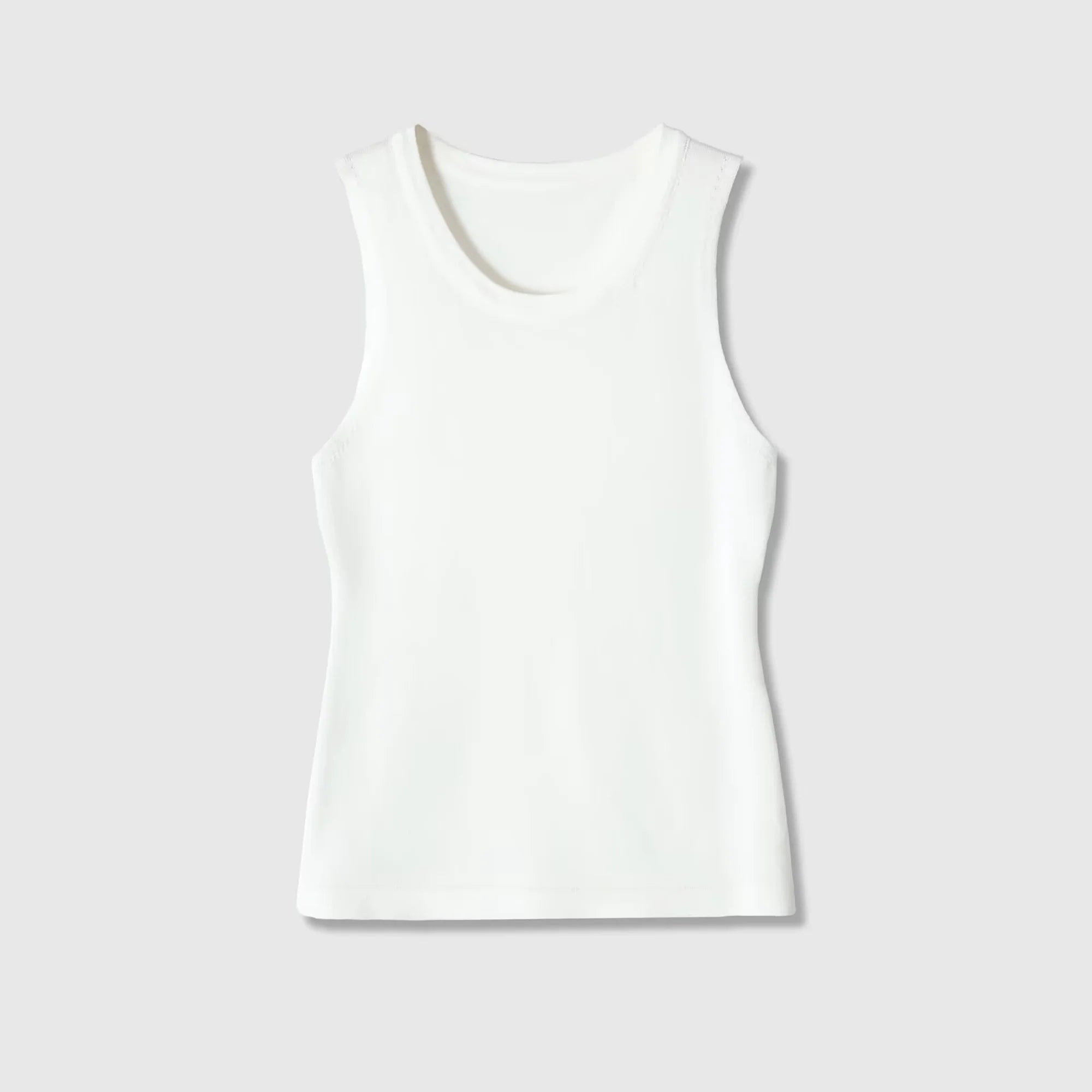 Women's Tank Tops Summer  Female Simple Solid Slimming O-Neck Casual Ribbed Sleeveless Tops Lady Daily Camisoles