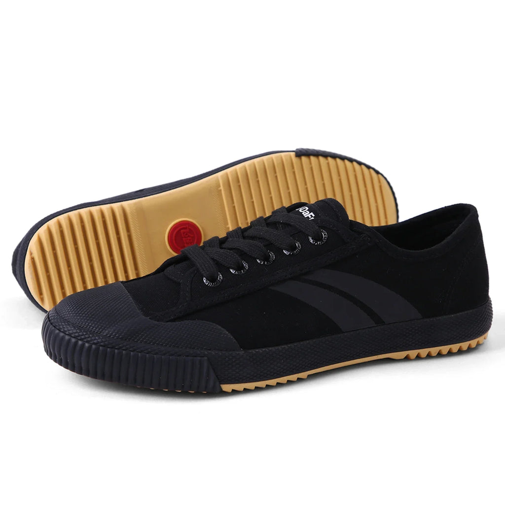 DaFu Shoes Improved Classical Sneakers Martial Arts All Balck Shoes