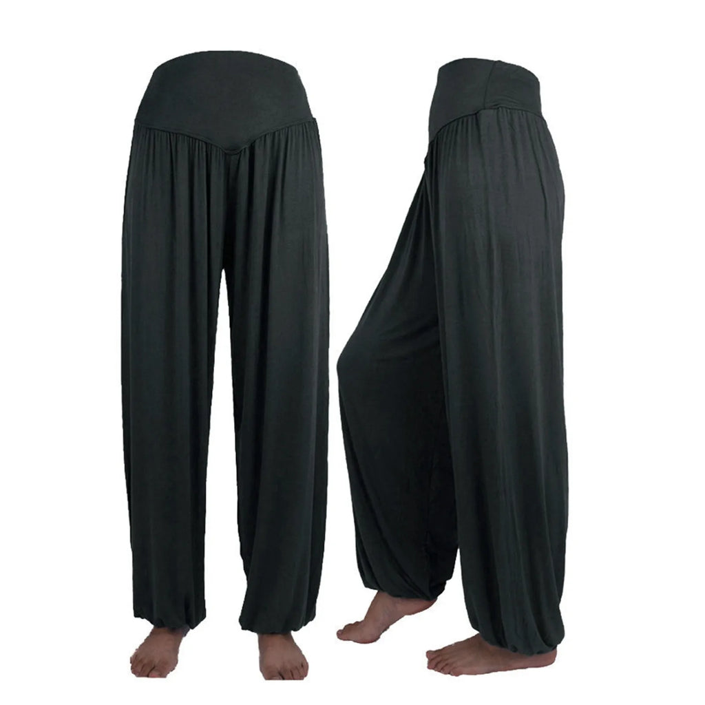 Yoga Pants Loose Harem Pants For Women Training Dance Trousers Sport Running Yoga Pants High Waist Ladies Trousers