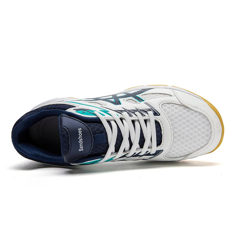 Men's and women's badminton shoes - sports support, flexibility, shock absorption and cushioning, grip table tennis shoes, volle