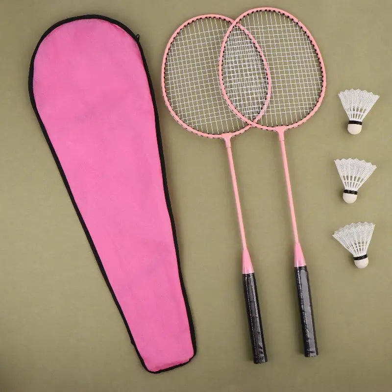 Beginner Badminton Set - Professional Training Durable Leisure Sports Racquet 12-Pack Badminton Racket Kit for All Ages
