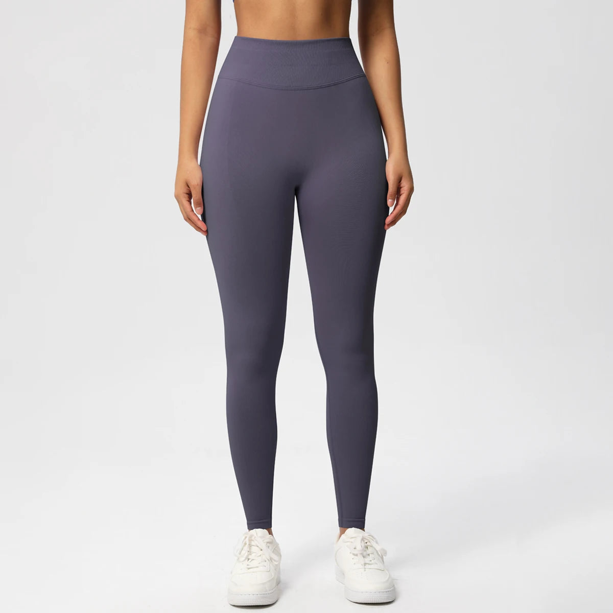Seamless Women Solid Waist Yoga Pants Three-section Waist Sexy Hip-lifting Tight Sports Pants Fitness Exercise Yoga Pants
