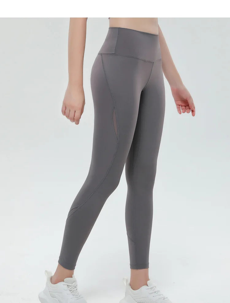 Yoga Pants Push-up Yoga Leggings Women Workout Gym Tights Sexy Sports High Waisted Hollowed out Quick Drying Women Workout Pants