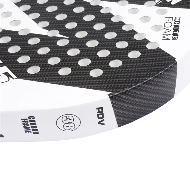 NEW Competition Padel Racket - 3K Carbon Fiber & EVA Core, Ultra-Light Design with Anti-Slip Grip and Waterproof Case