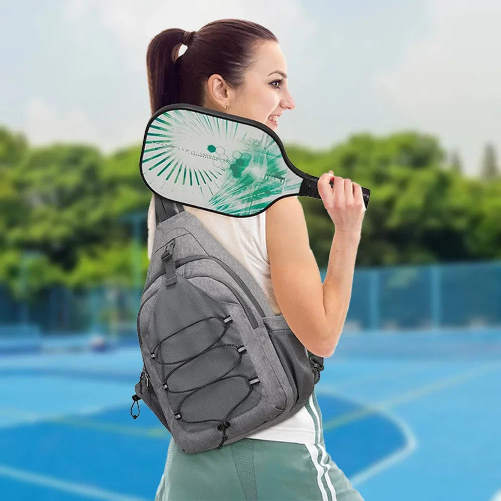 Large Capacity Pickleball Backpack Pickleball Paddle Bag for Pickleball Tennis Travel for Men and Women Pickleball Bag