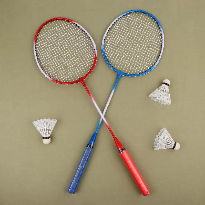 Beginner Badminton Set - Professional Training Durable Leisure Sports Racquet 12-Pack Badminton Racket Kit for All Ages