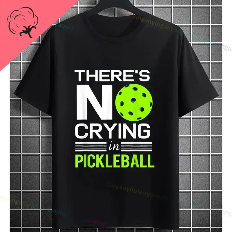 Pickleball Graphic T-Shirt – "It Was in" Funny Design Casual 100% Cotton Short-sleeve Fashion Sporty Style Tee Perfect for Gift