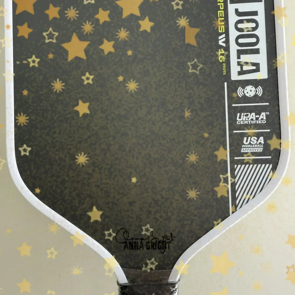 JOOLA BEN JOHNS PERSEUS PRO IV 16MM Pickleball Paddles T700 Carbon Fiber Increased Power Feel Fully Encased Sweet Spot