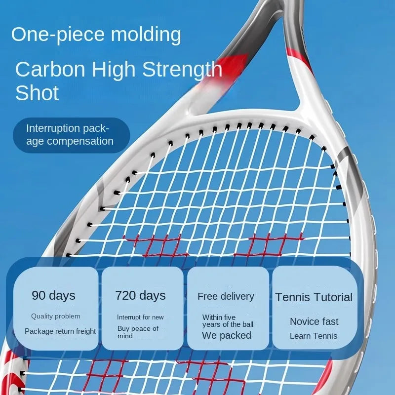 Carbon Tennis  Training Device Single Player Rebound Self-train