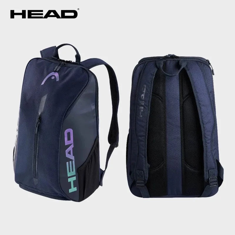HEAD TOUR TEAM Series Original Tennis Backpack 1-2Pack Tennis Racket Bag Padel Beach Shoulder Racquet Bag With Shoes Space 25L