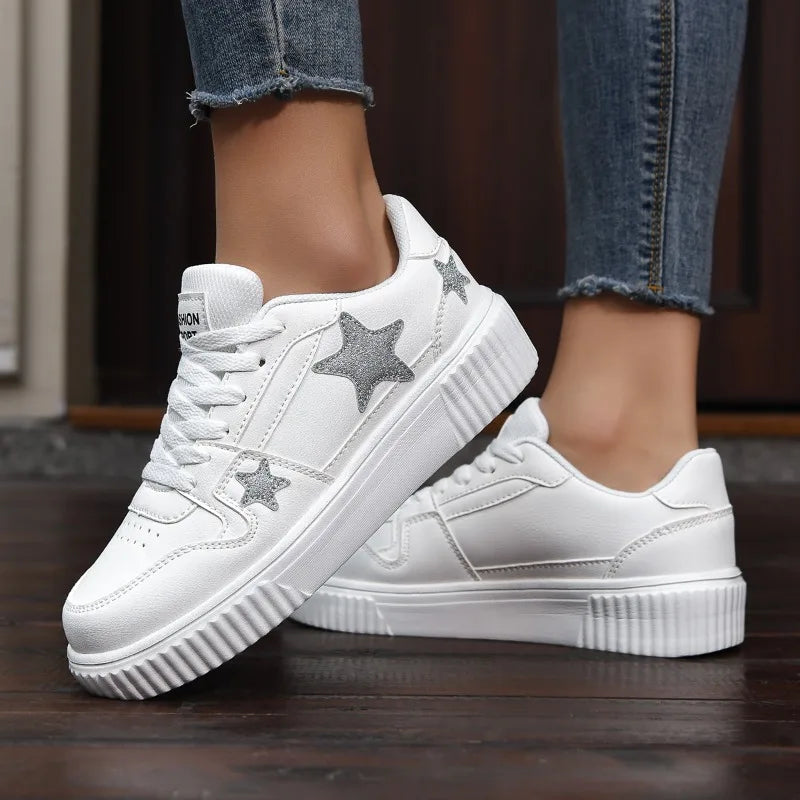 MAEDEF Woman Shoes Comfortable Walking Sneakers Women Casual Shoes Platform Non Slip Vulcanized Shoes Breathable Men Women Shoes