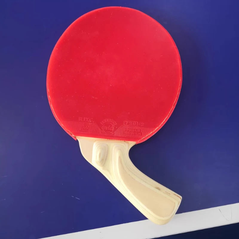 Special Shaped Table Tennis Racket 6mm Thickness Grasp The Diagonal Handle Professional Bottom Plate Developed By Peng Daoxiu