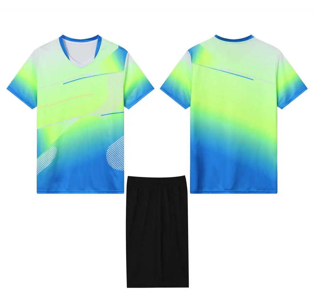 Men's Women Badminton Tennis Competition  Kids Tshirts for Boys Table Tennis Shirt Girls Ping Pong Jerseys Gym Sports Shirt