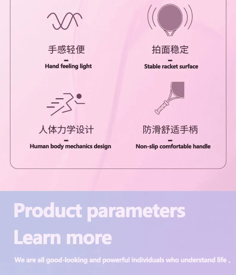 Padel racket Paddle racket Ladies only 50% carbon fiber 50% glass fiber Beach tennis racket Carbon fiber tennis racket The new