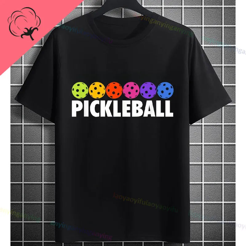 Pickleball Graphic T-Shirt – "It Was in" Funny Design Casual 100% Cotton Short-sleeve Fashion Sporty Style Tee Perfect for Gift