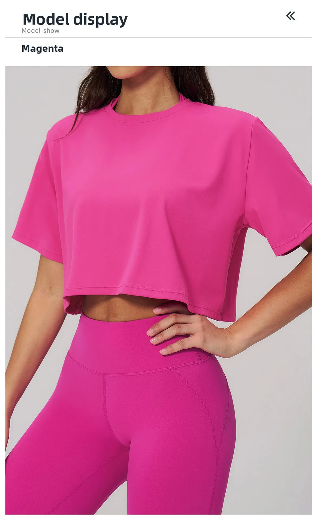 Yoga Tops Summer Sports Fitness Clothes Women's Short Sleeves Yoga Shirts Running Sports Gym Tops Loose Breathable Casual Tops