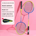 New Durable Badminton Rackets (Set of 2) – Ideal for Adults and Secondary School Students: High-Bounce Rackets for Beginners
