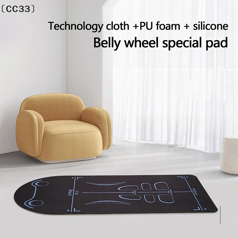 Yoga Mat Non Slip Shock Absorber Thick Kneeling Mat Kneeling Pads Reusable Gym Mat For Women Men Pilates Floor Workouts〔CC33〕