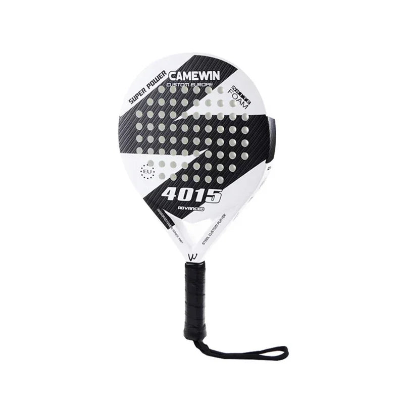 NEW Competition Padel Racket - 3K Carbon Fiber & EVA Core, Ultra-Light Design with Anti-Slip Grip and Waterproof Case