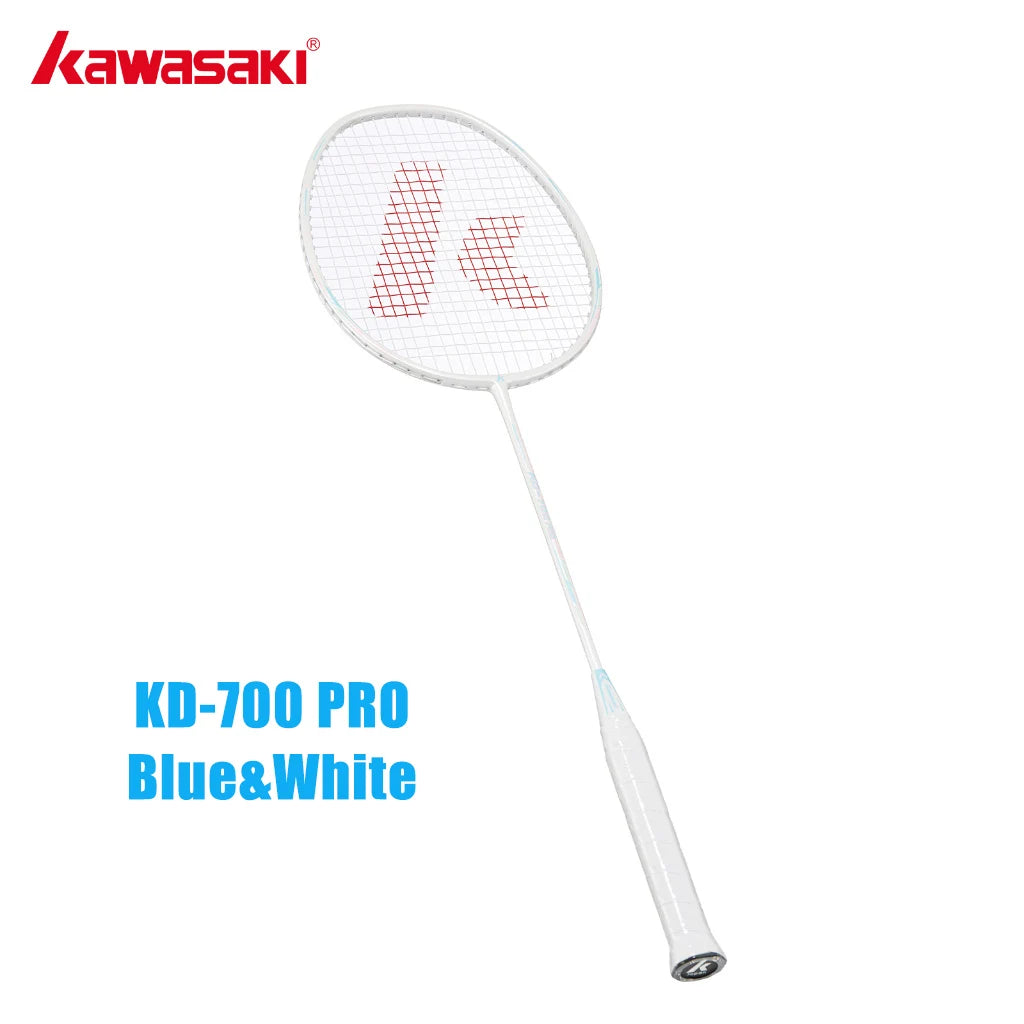 Kawasaki Badminton Rackets KD-700 PRO 2pcs/set With Badminton Bag + 2 Overgrips Badminton Complete Set For Badminton Practice
