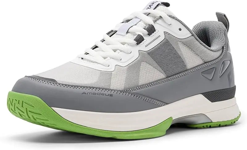 FitVille Wide Tennis Shoes For Men Pickleball Shoes Lightweight Breathable All Court Athletic With Arch Support & Wide Toe Box