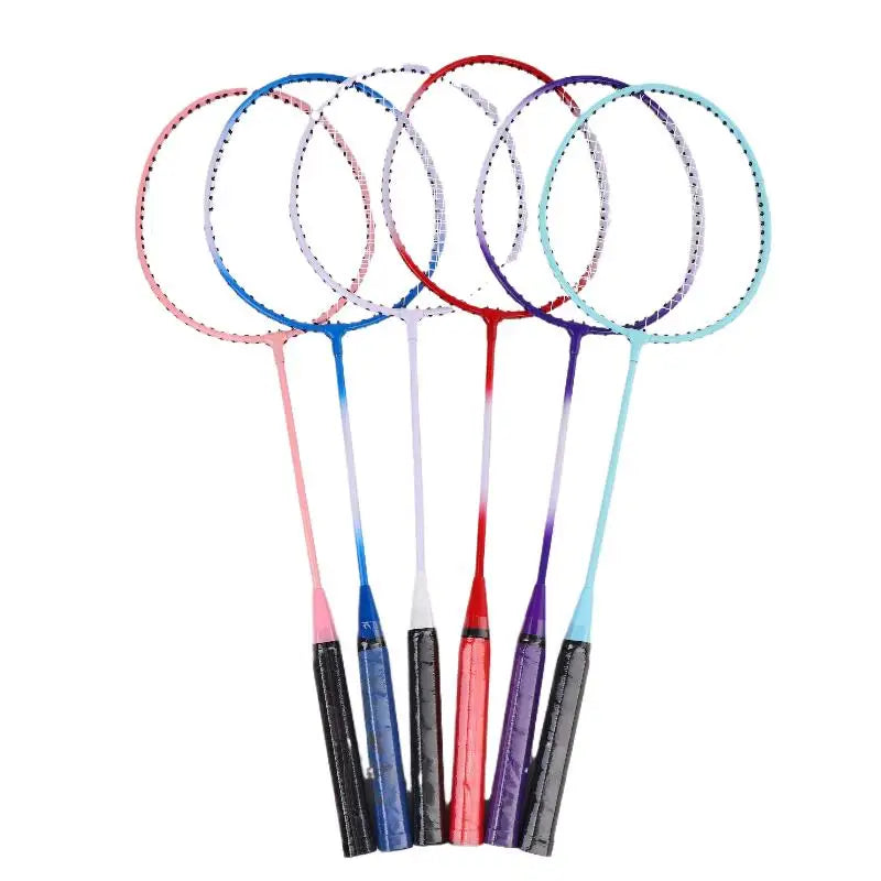 Beginner Badminton Set - Professional Training Durable Leisure Sports Racquet 12-Pack Badminton Racket Kit for All Ages