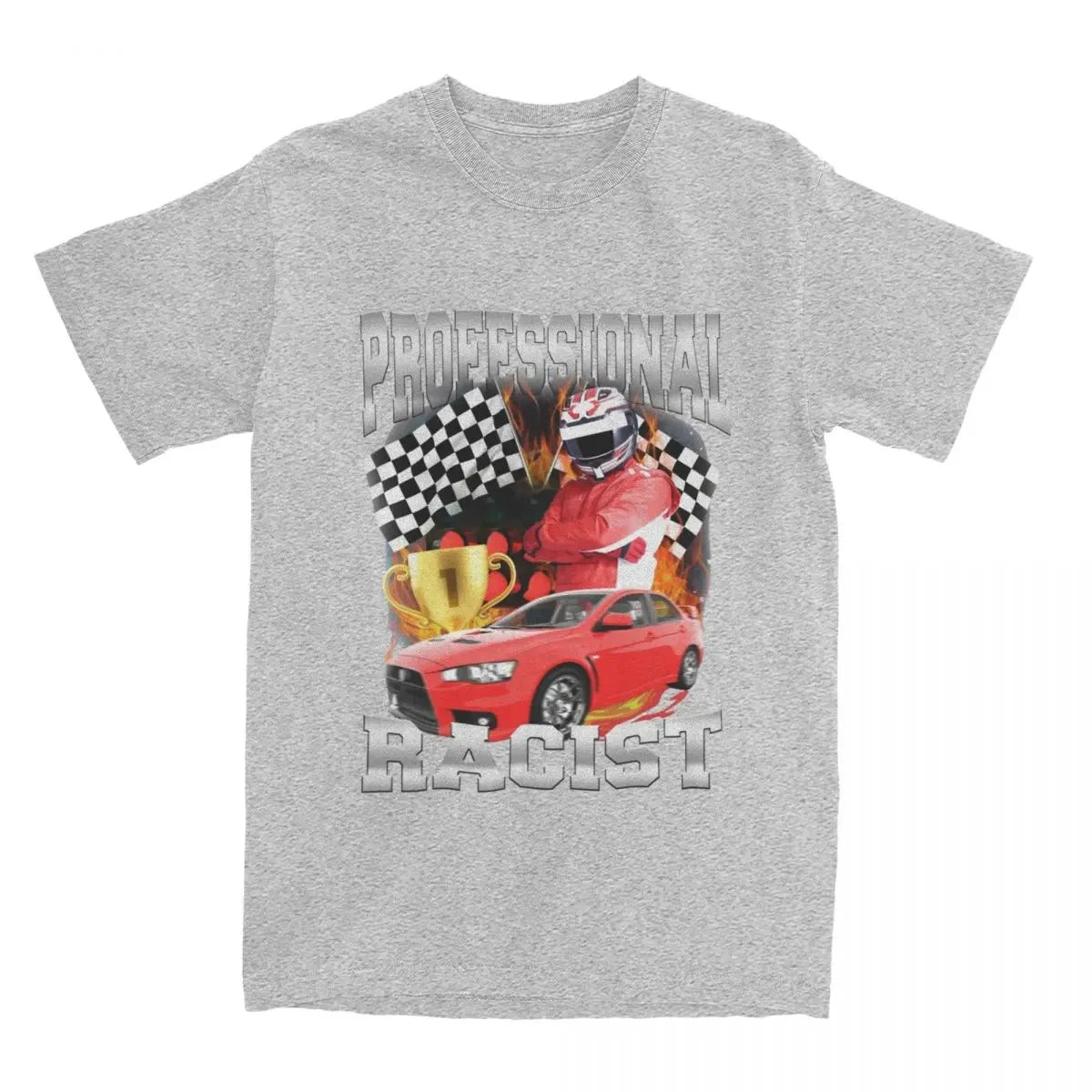 Men Women's F1 Professional Racer T Shirts Merchandise Funny Racing Meme 100% Cotton T-shirt Clothes Fun Shirt Printed 71765