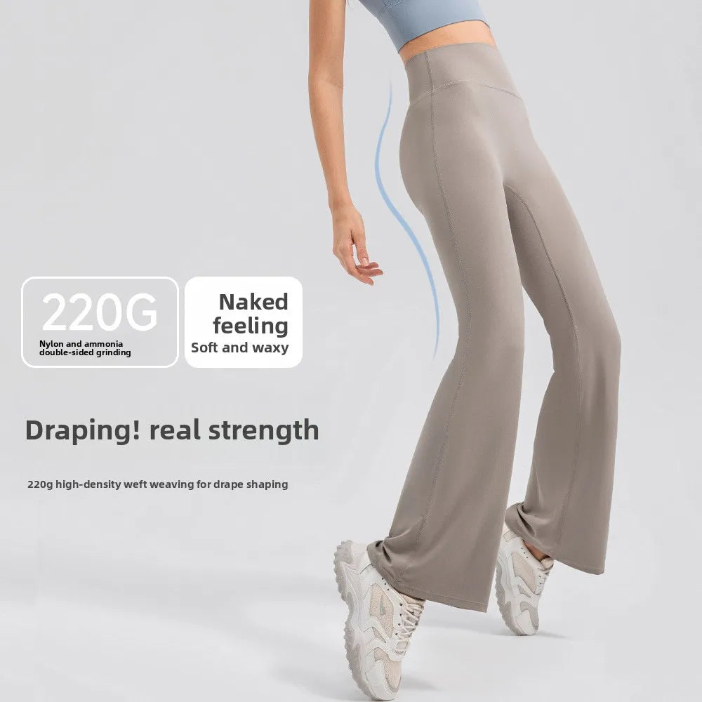 Yoga Pants Women High Waisted Yoga Pants with Pockets  Workout Flare Leggings Work Dress Pants Sports running fitness pants