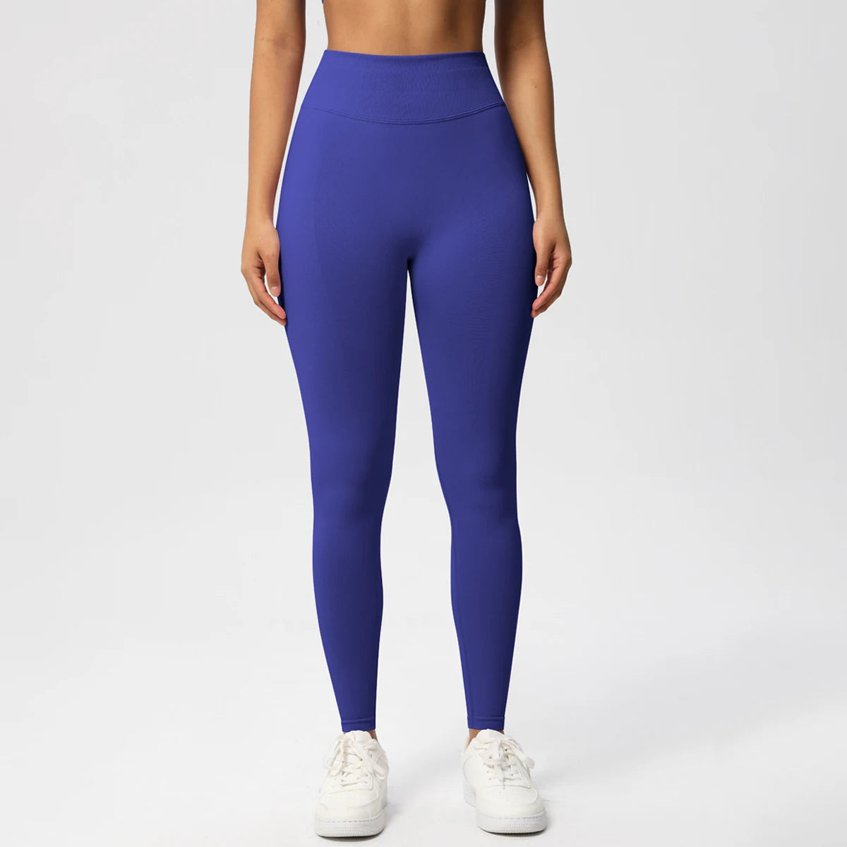 Seamless Women Solid Waist Yoga Pants Three-section Waist Sexy Hip-lifting Tight Sports Pants Fitness Exercise Yoga Pants