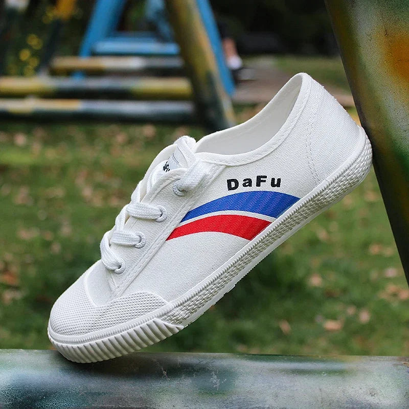 DaFu Shoes Improved Classical Sneakers Martial Arts All Balck Shoes