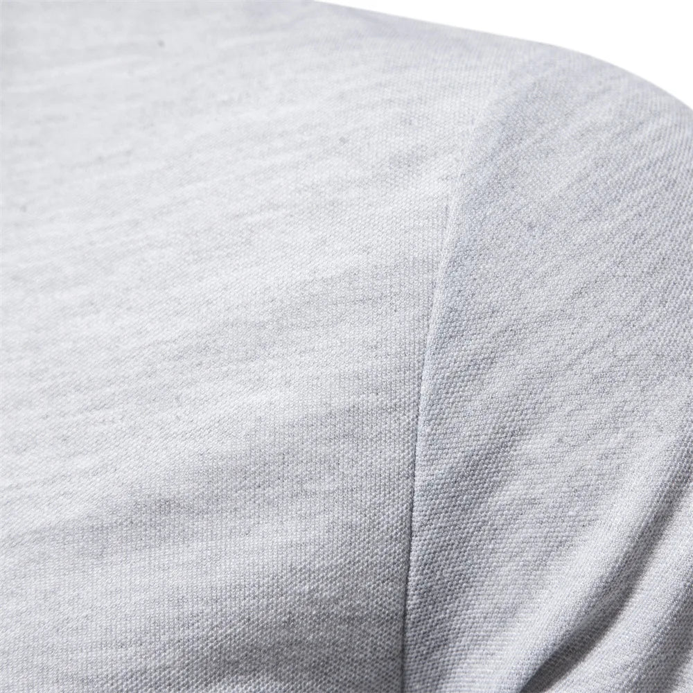 2026 New Polo T-shirts for Men High Grade Embroidery Solid Long Sleeve Golf Polo Shirts Spring Autumn Social Business Male Tops